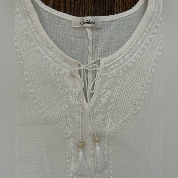 Solitaire Tassel Tank - Picture 3 of 14